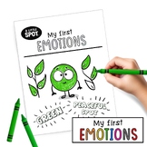 A Little SPOT my first emotions coloring pages
