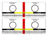 AM/PM Clock Time Graphic