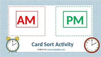 Preview of AM/PM Sort