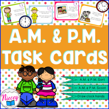Preview of AM and PM Activities and Time Sort