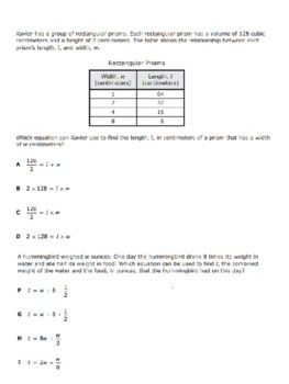 Preview of AMAZING 6th Grade EngageNY/Eureka Math End of Module 6 Assessment Review