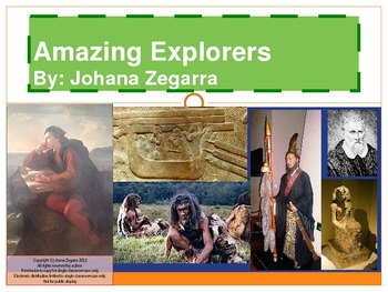 Preview of AMAZING EXPLORERS
