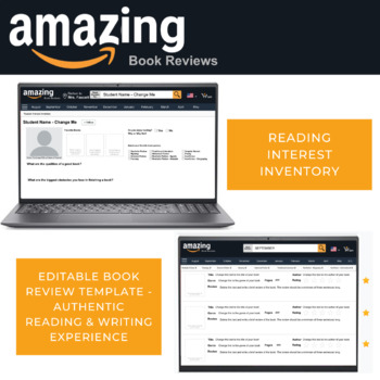 Preview of AMAZing Book Review Template