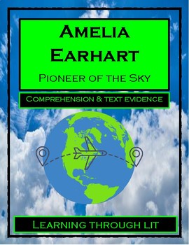 Preview of AMELIA EARHART Pioneer of the Sky - Comprehension (Answer Key Included)