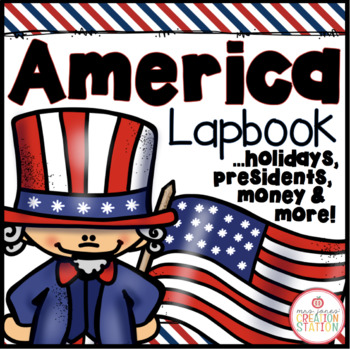 Preview of AMERICA INTERACTIVE LAPBOOK: PRESIDENTS, MONEY AND HOLIDAYS