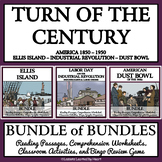 AMERICA TURN OF THE CENTURY - BUNDLE: Reading Comprehensio
