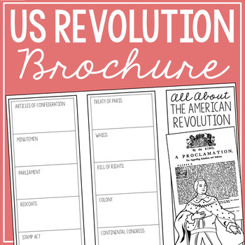 Preview of AMERICAN REVOLUTION World History Research Project | Activity Worksheet