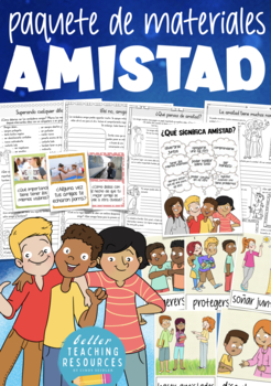 Preview of AMISTAD Bundle Spanish / Español paquete de materiales