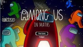 SUM AMONG US: Adição e Matemática Among Us em COQUINHOS