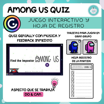 Preview of AMONG US QUIZ: DO & CAN