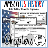 AMSCO U.S. History Graphic Organizer Chapter 25, 26, 27 (W
