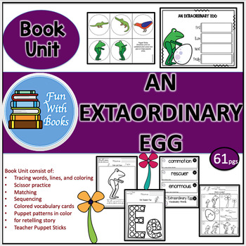 Preview of AN EXTRAORDINARY EGG BOOK UNIT