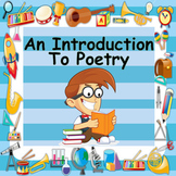 AN INTRODUCTION TO POETRY - 7 LESSONS AND SCHEME - FANTASTIC