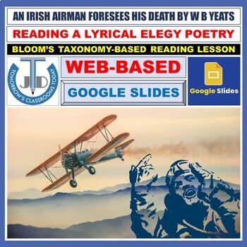 Preview of AN IRISH AIRMAN FORESEES HIS DEATH BY W B YEATS - GOOGLE SLIDES