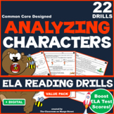 ANALYZING CHARACTER TRAITS: 22 Reading Comprehension Works