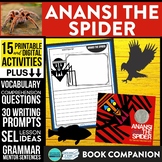 ANANSI THE SPIDER activities READING COMPREHENSION - Book 