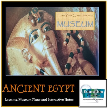 Preview of ANCIENT EGYPT - A UNIT TO TURN YOUR CLASSROOM INTO A MUSEUM
