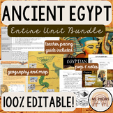 ANCIENT EGYPT Entire Unit Bundle! 8 Weeks of Content!