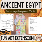 ANCIENT EGYPT Sarcophagus Art Extension Activity--Easy pri