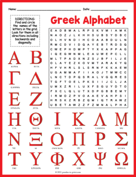 how to get greek letters in word