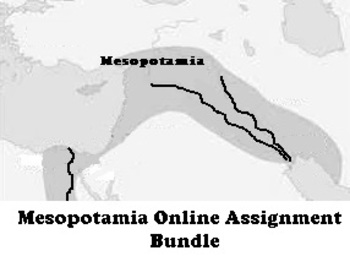 Preview of ANCIENT MESOPOTAMIA ONLINE ASSIGNMENT BUNDLE (20 Assignments)