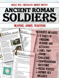 ANCIENT ROMAN ARMY - SOLDIER ROLES AND RESPONSIBILITY 6 PA