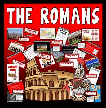 Preview of ANCIENT ROMANS TEACHING RESOURCES HISTORY KEY STAGE 2 ROME CAESAR EMPEROR