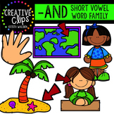 AND Short A Word Family {Creative Clips Digital Clipart}