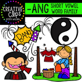 ANG Short A Word Family {Creative Clips Digital Clipart}