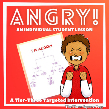 Preview of ANGER MANAGEMENT--An SEL Lesson to Create Individual Anger Management Plans