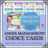 ANGER MANAGEMENT Scenario Choice Cards - Impulse Control A