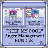 ANGER MANAGEMENT Workbook & Game Keep Your Cool - BUNDLE