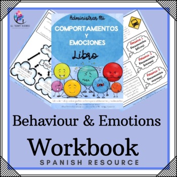 Preview of ANGER MANAGEMENT Workbook and Activities for Adolescents - SPANISH VERSION
