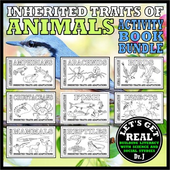 Preview of Animal Classification: Inherited Traits ACTIVITY BOOK BUNDLE