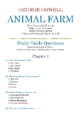 ANIMAL FARM (Unabridged) by GEORGE ORWELL; Multiple-Choice