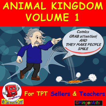 Preview of ANIMAL KINGDOM Volume 1 BY COMIC TOONS for TPT Sellers / Teachers