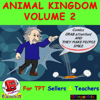 Preview of ANIMAL KINGDOM Volume 2 BY COMIC TOONS for TPT Sellers / Teachers