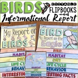 ANIMAL REPORT: BIRDS: INFORMATIONAL REPORTS: RESEARCH TEMPLATES