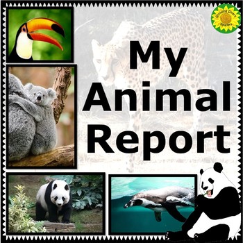 Preview of Animal  Report Writing