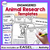ANIMAL REPORT RESEARCH PROJECT TEMPLATE Graphic Organizer 
