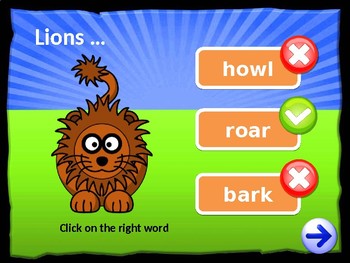 ANIMAL SOUNDS WITH QUIZ GAME. PowerPoint by Practical Teaching88