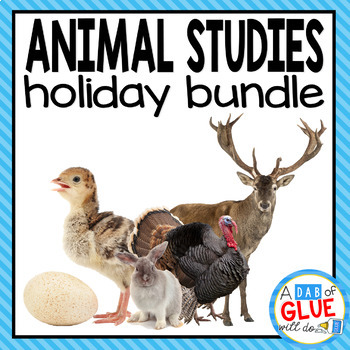 Preview of ANIMAL STUDIES: Holiday Bundle