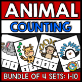 ANIMAL THEME COUNTING AND CARDINALITY (NUMBERS 1-10 ACTIVI