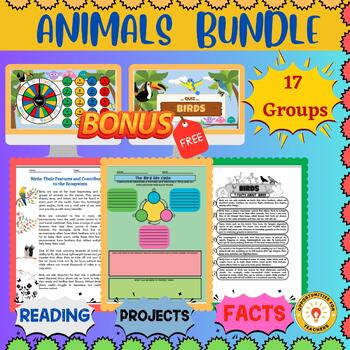 Preview of back to school | ANIMALS BUNDLE & FREE BONUS