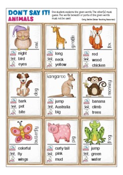 What's missing? – Pets  English Vocabulary Guessing Game for kids