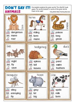 What's missing? – Pets  English Vocabulary Guessing Game for kids