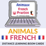 Animals French BOOM Cards™ for Distance Learning
