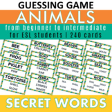 ESL Activities ANIMALS guessing game