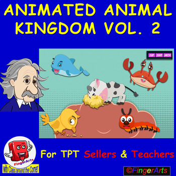 Preview of ANIMATED ANIMAL KINGDOM VOL 2 BY COMIC TOONS for TPT Sellers / Teachers