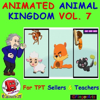 Preview of ANIMATED ANIMAL KINGDOM VOL 7 BY COMIC TOONS for TPT Sellers / Teachers